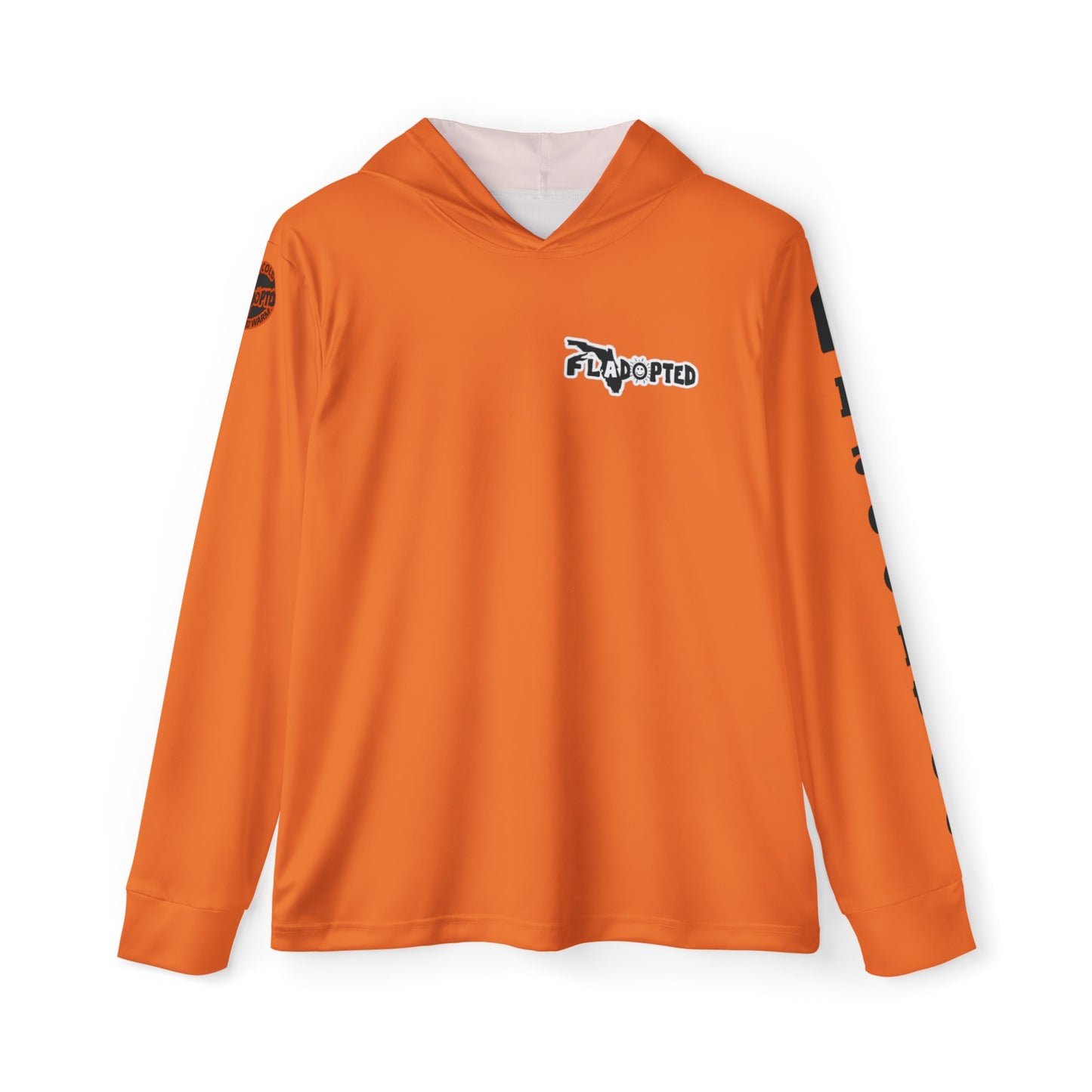 Sunset FLadopted Fishing Men's Lightweight Fish Hoodie (AOP)