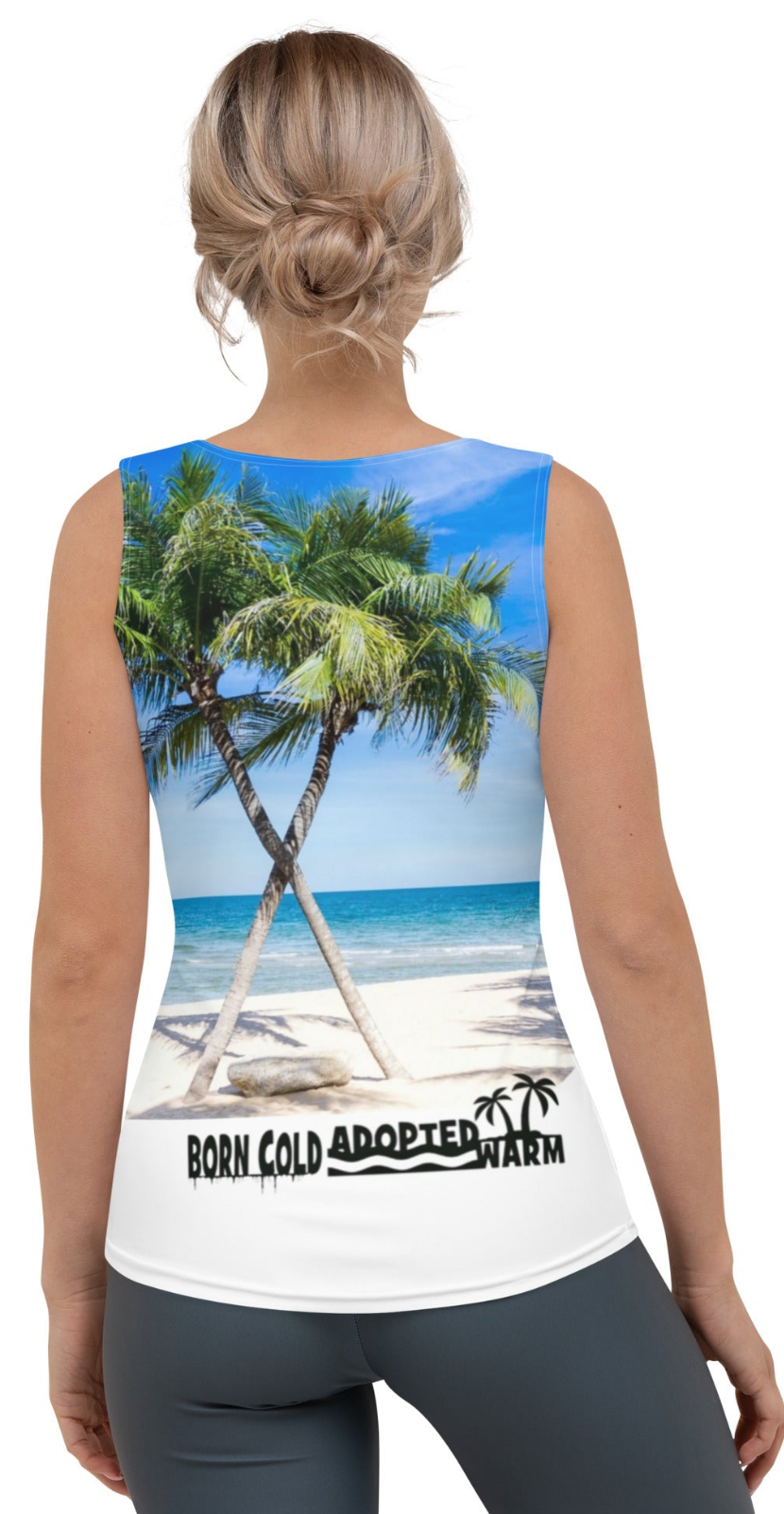 Beachy FLadopted Sublimation Cut & Sew Tank Top