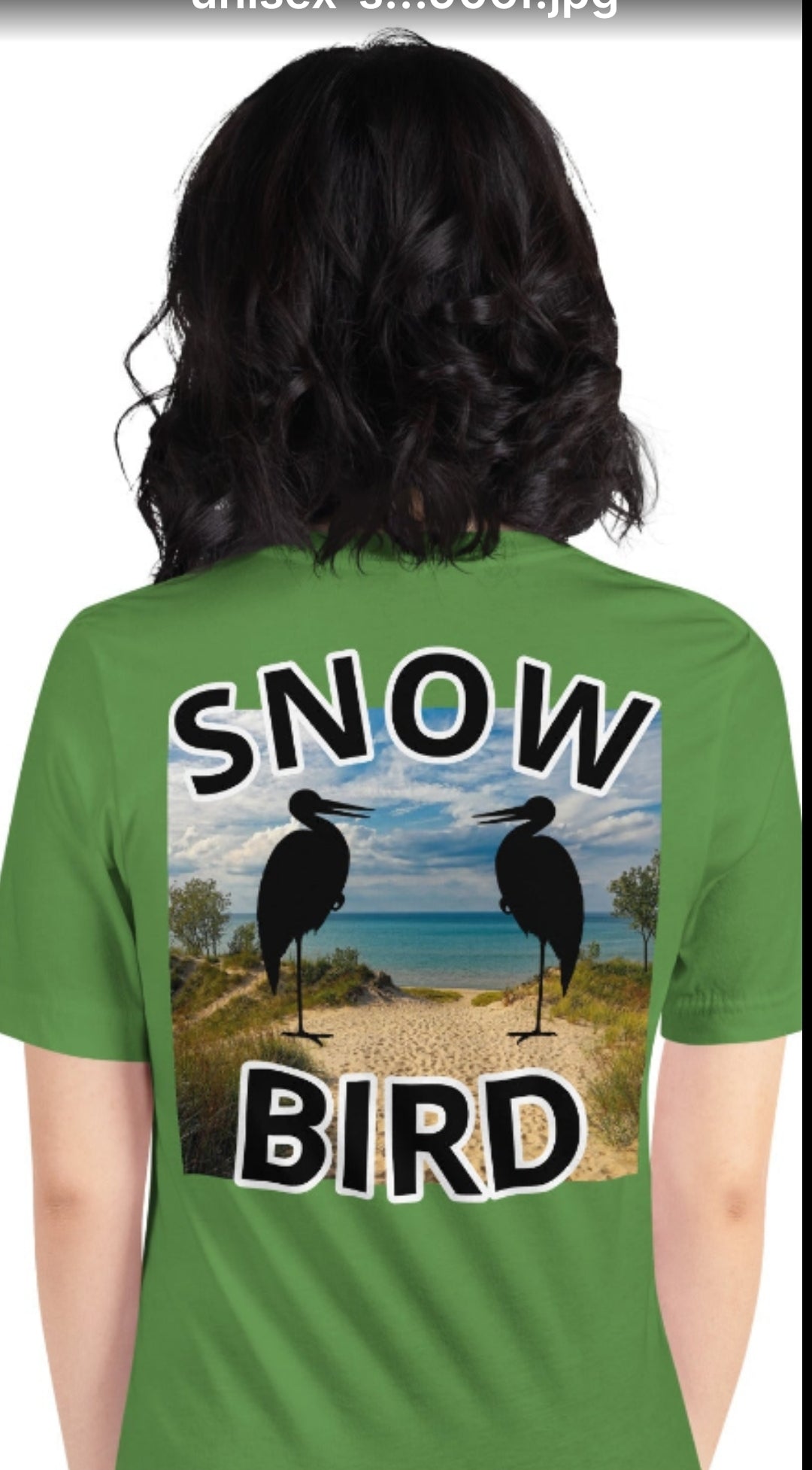 Snowbird FLadopted Unisex t-shirt