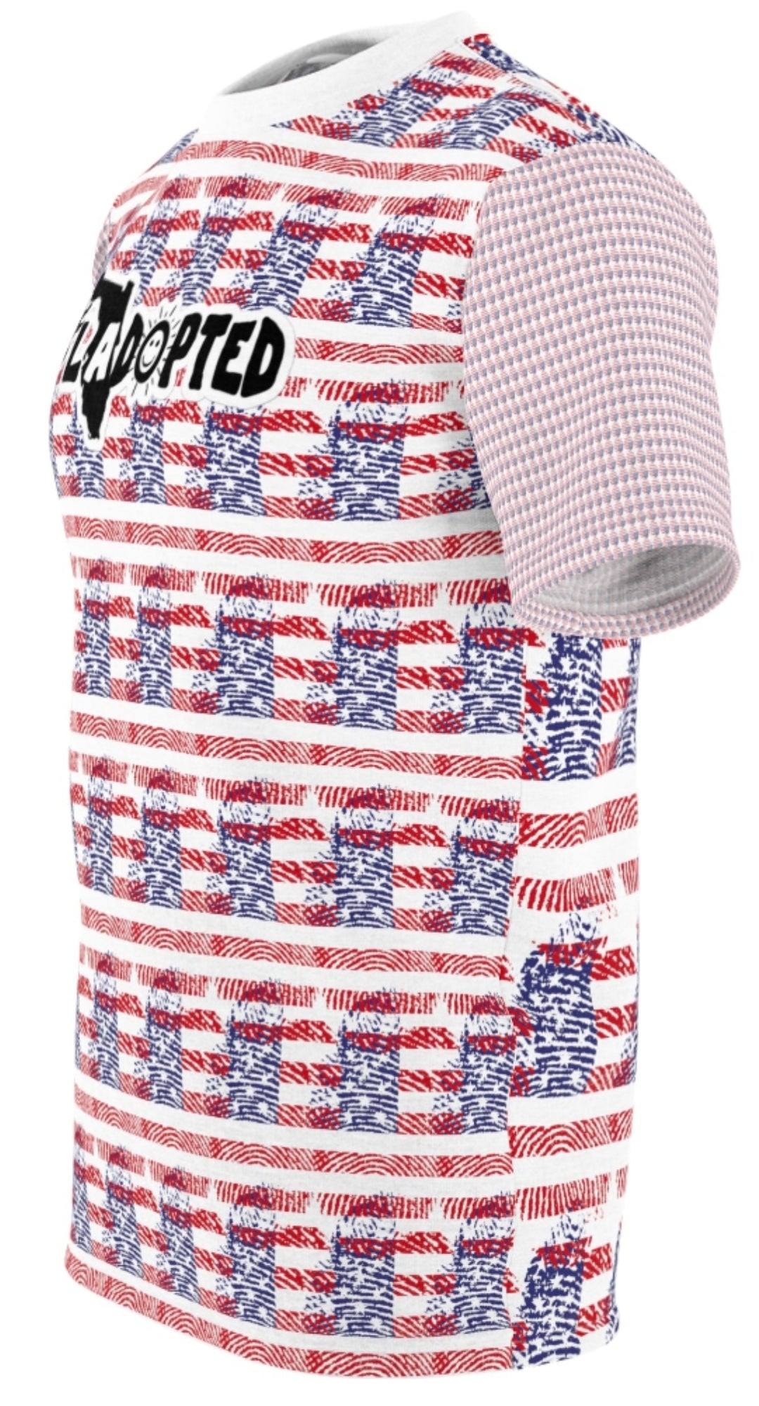 Flag FLadopted Unisex Cut & Sew Tee (AOP)