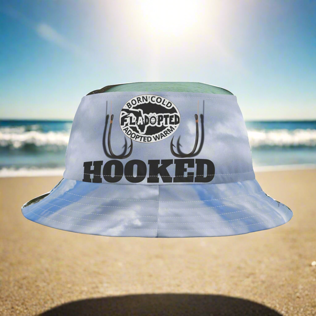 Hooked FLadopted Bucket Hat