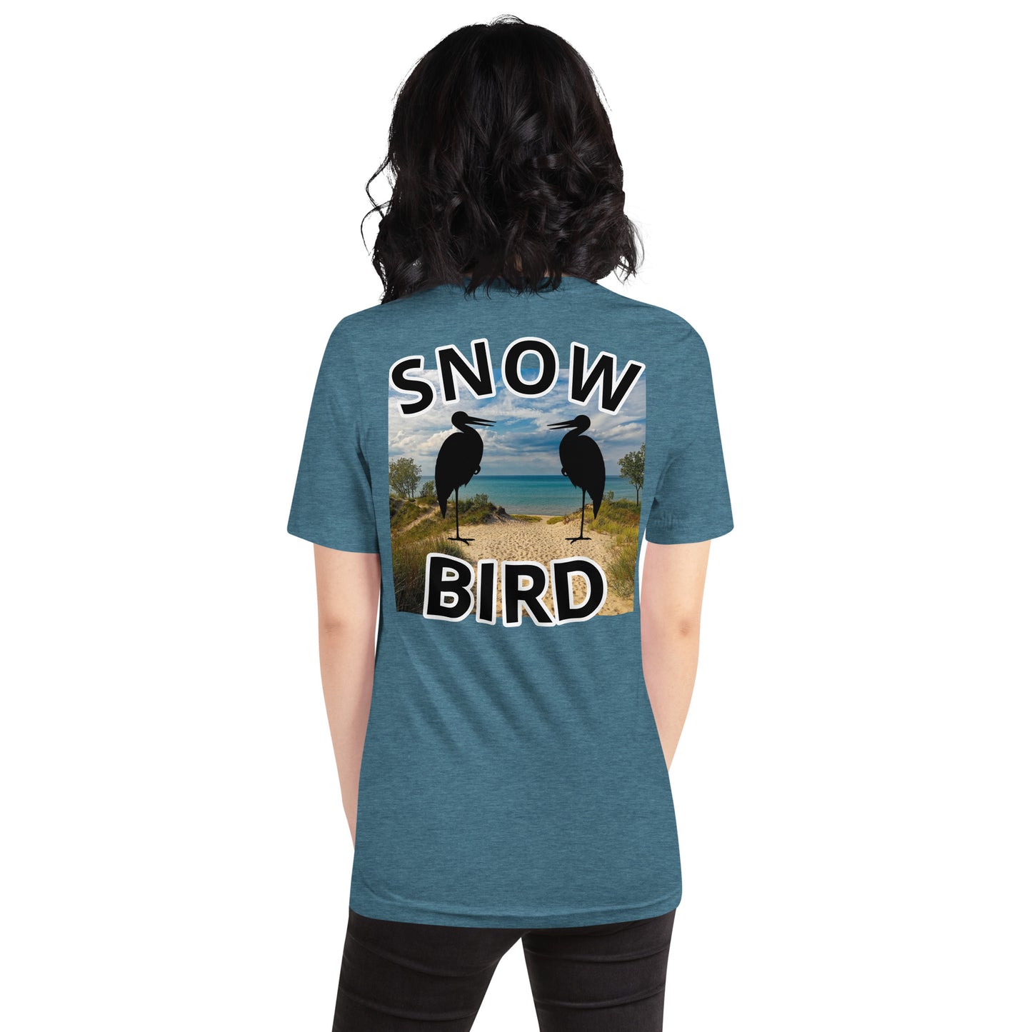 Snowbird FLadopted Unisex t-shirt