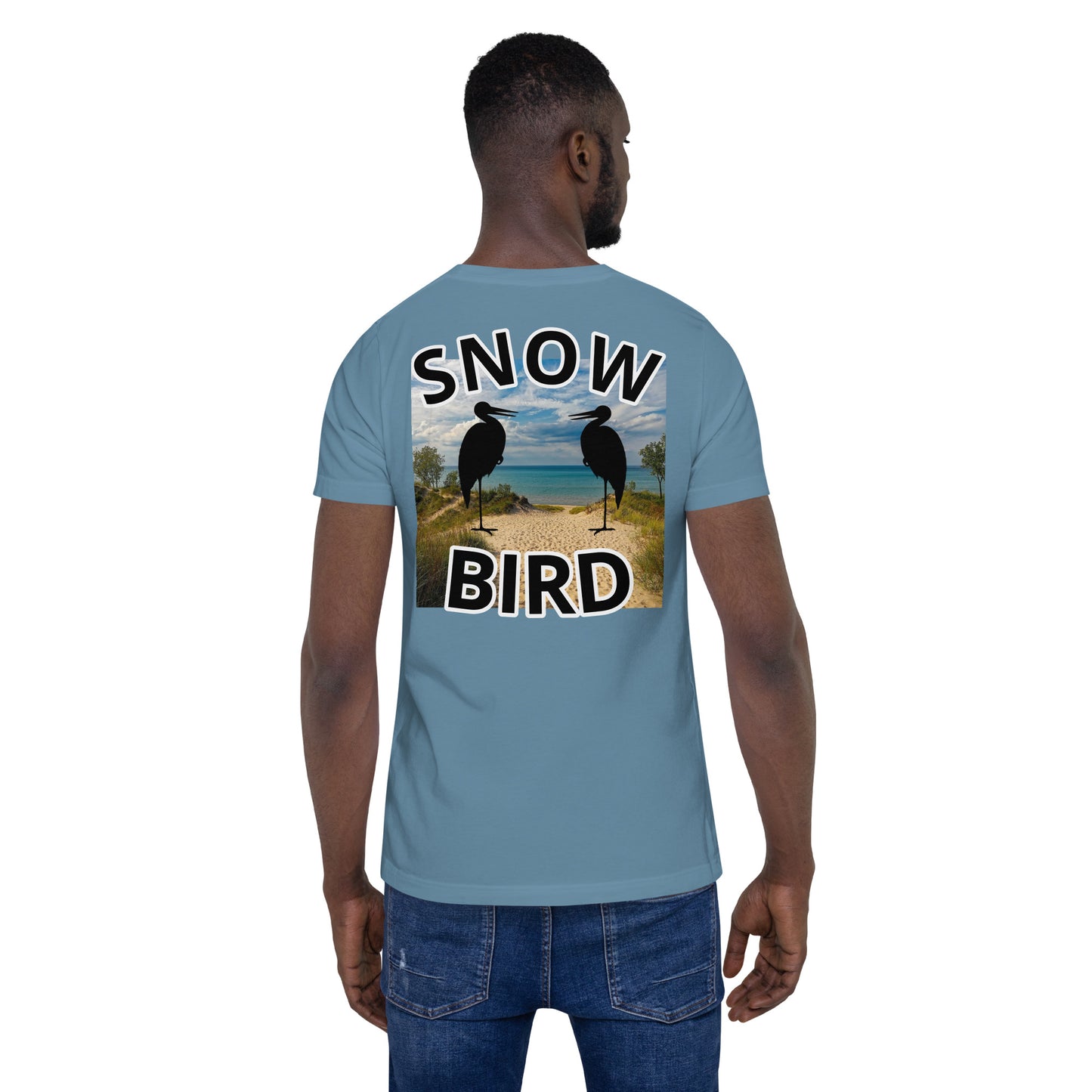 Snowbird FLadopted Unisex t-shirt