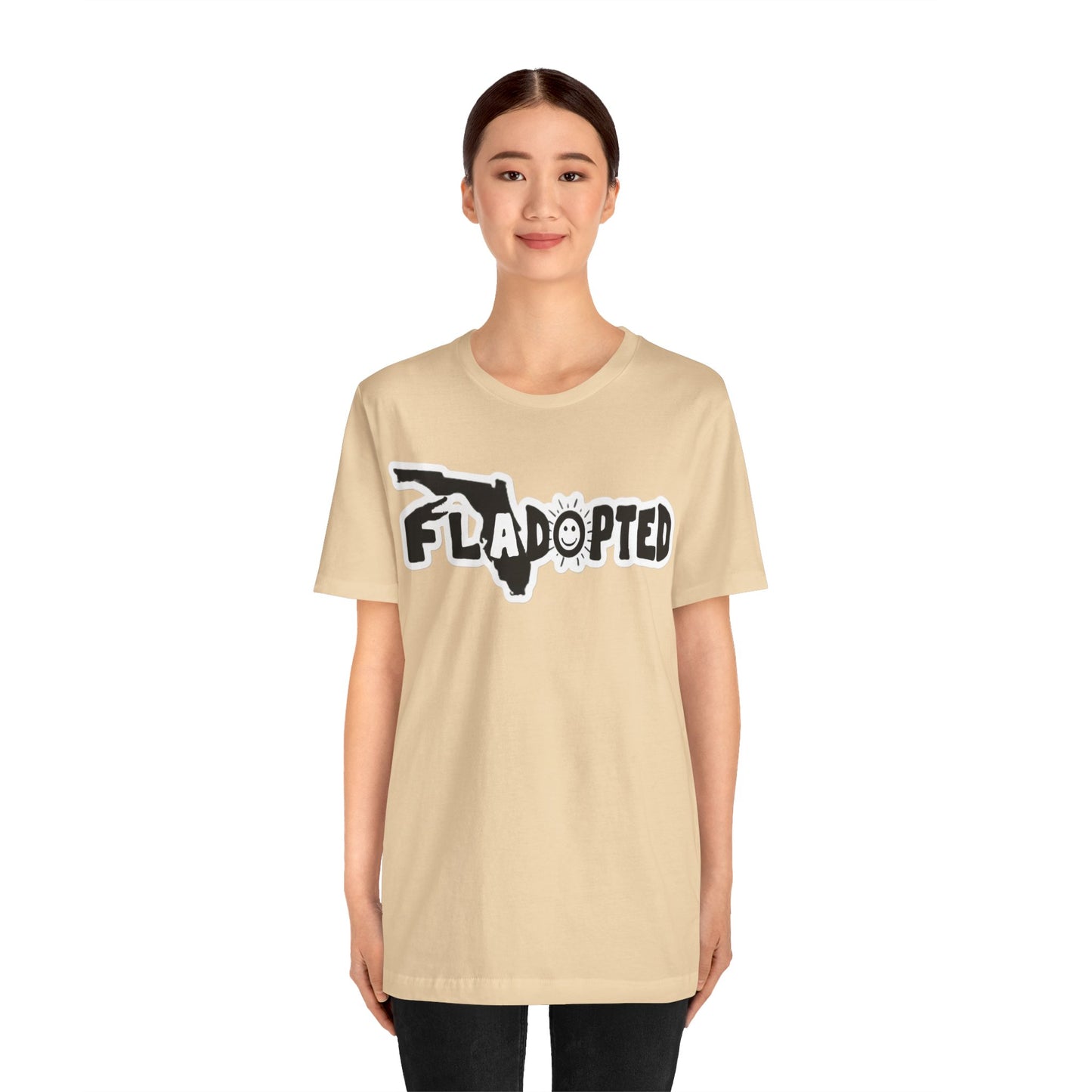 Fladopted Unisex Jersey Short Sleeve Tee