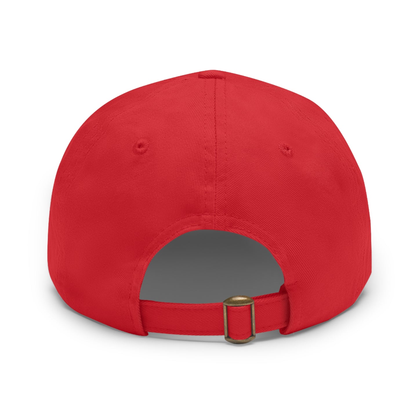 FLadopted Hat with Leather Patch (Rectangle)