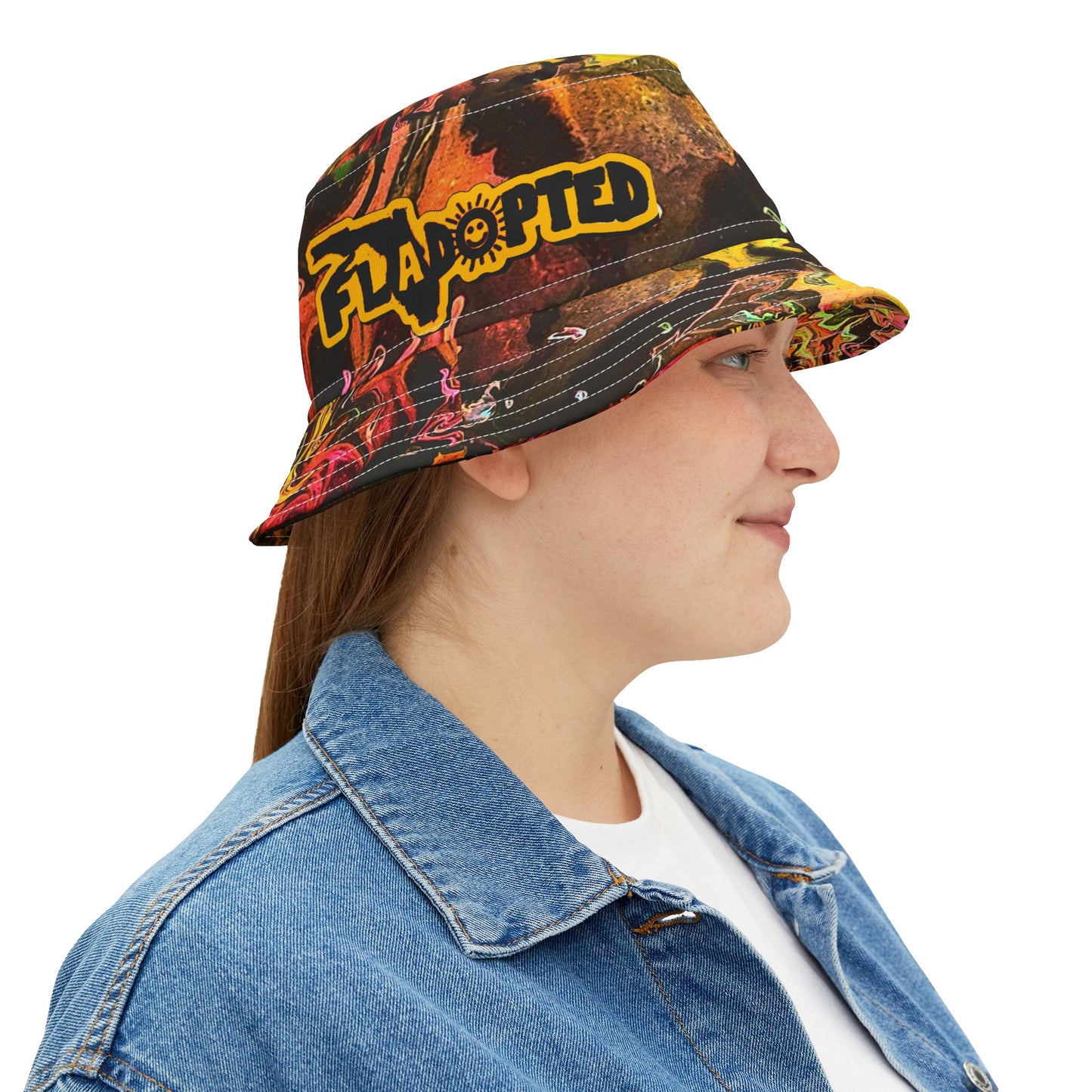 FUNKY FLadopted Bucket Hat (AOP)