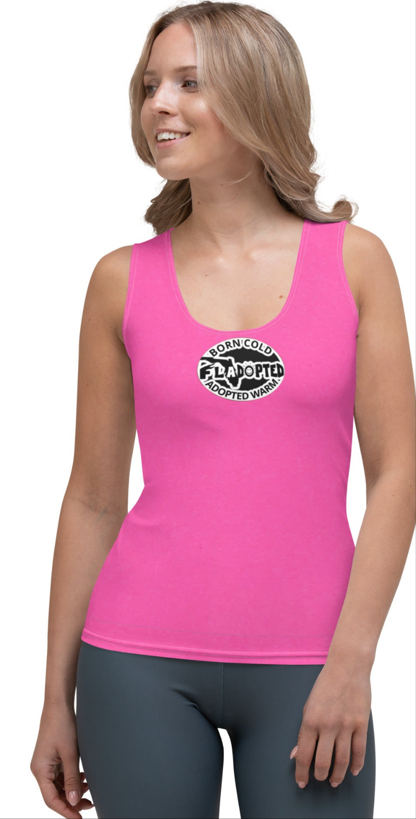 Pinky FLadopted Sublimation Cut & Sew Tank Top