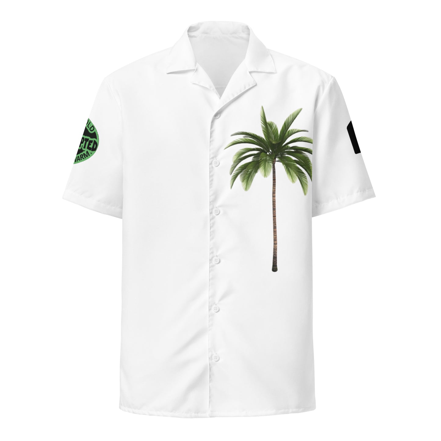 Born Cold Palm FLadopted Unisex button shirt