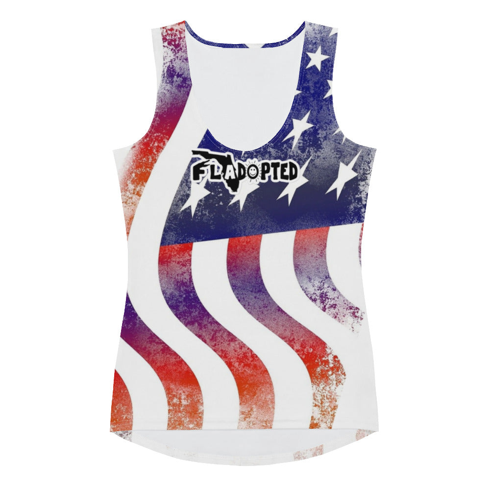 Flag FLadopted Sublimation Cut & Sew Tank Top