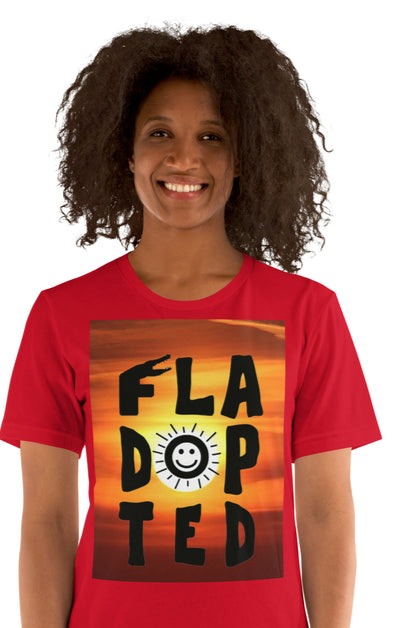 Fladopted Sun Unisex t-shirt