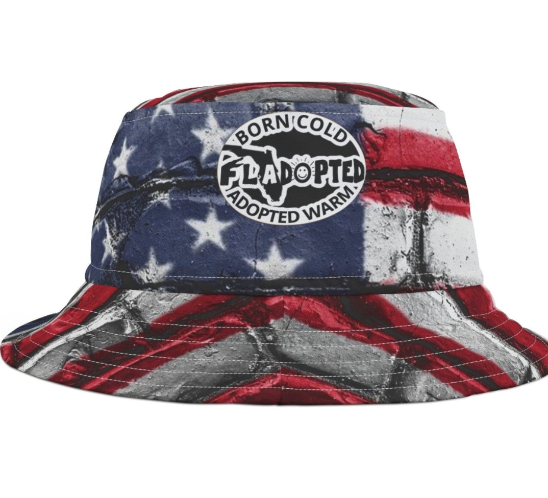 Flag FLadopted Bucket Hat (AOP)
