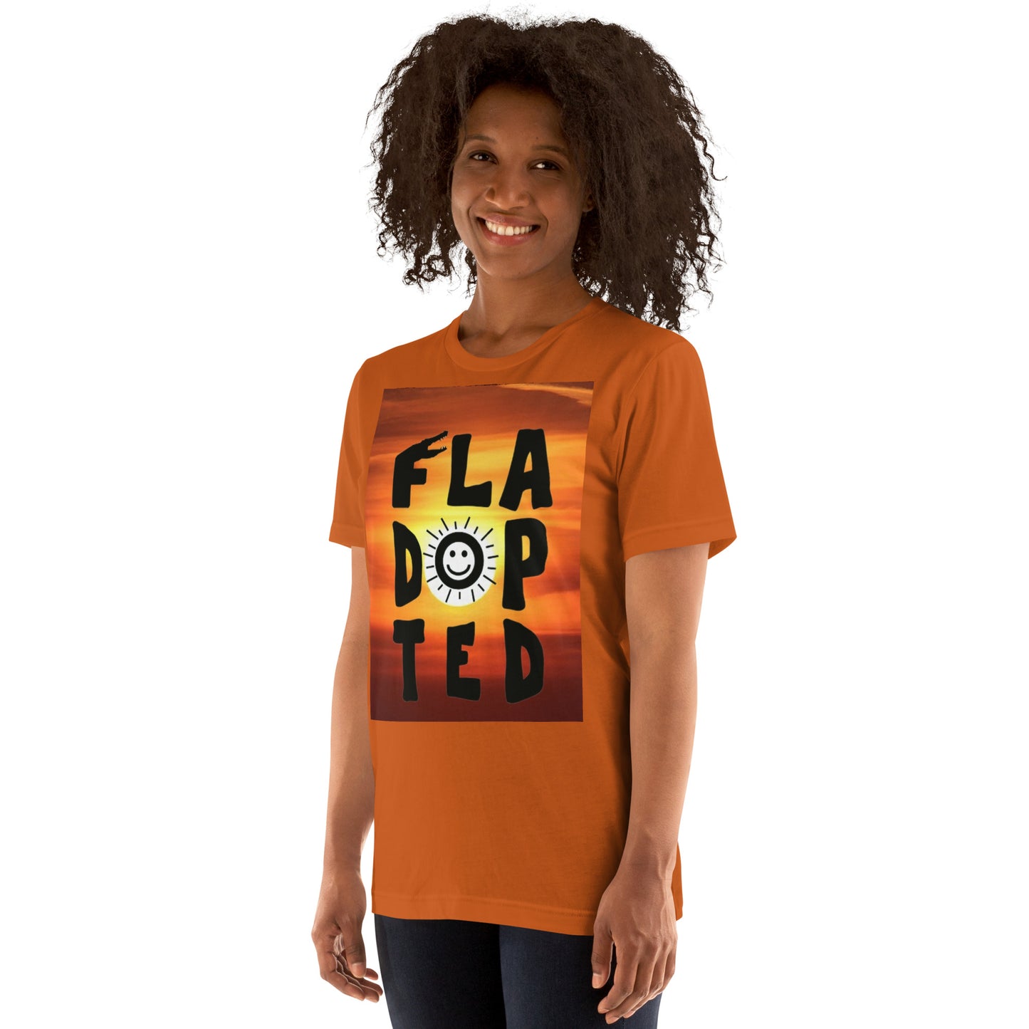 Fladopted Sun Unisex t-shirt