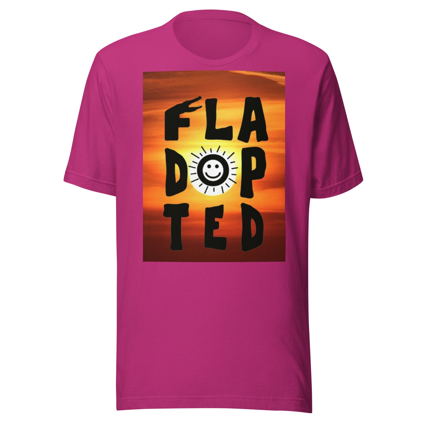 Fladopted Sun Unisex t-shirt