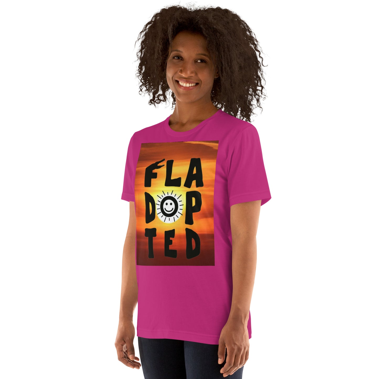 Fladopted Sun Unisex t-shirt