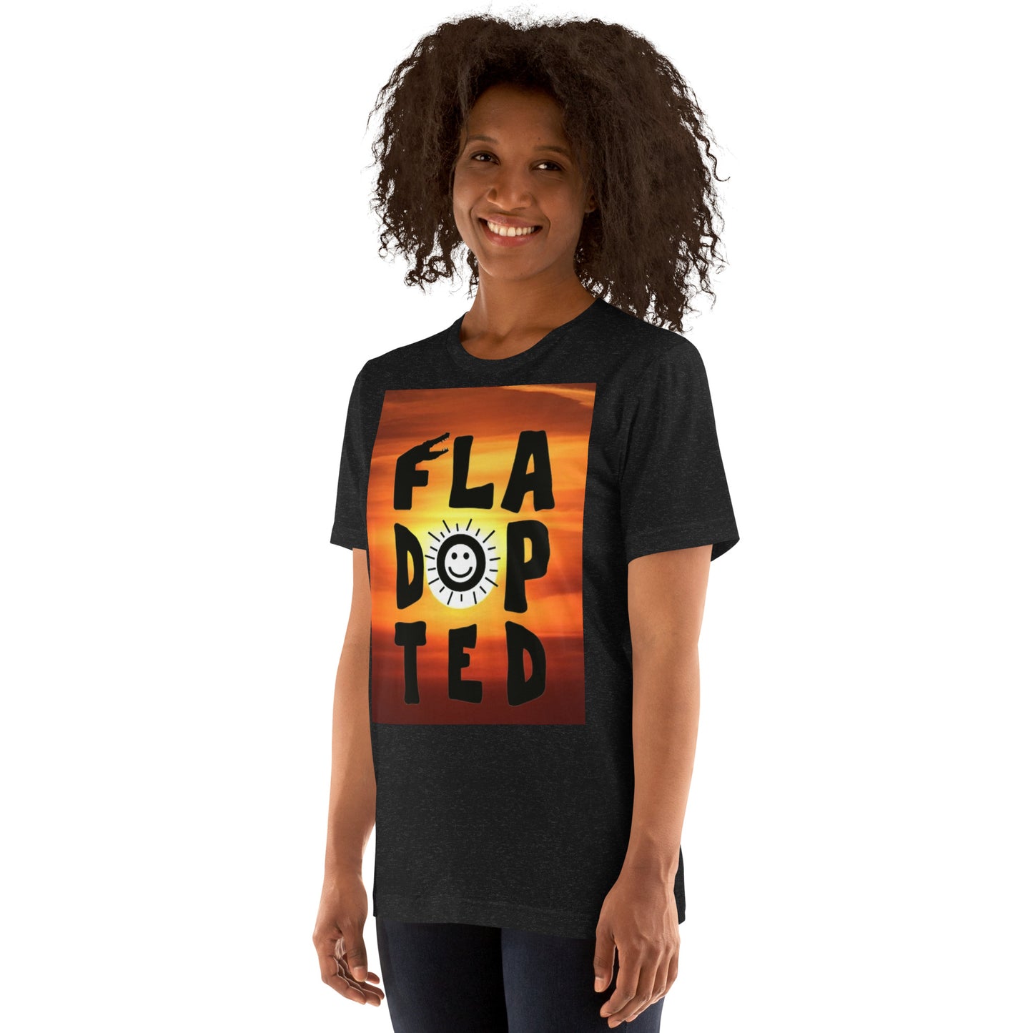 Fladopted Sun Unisex t-shirt