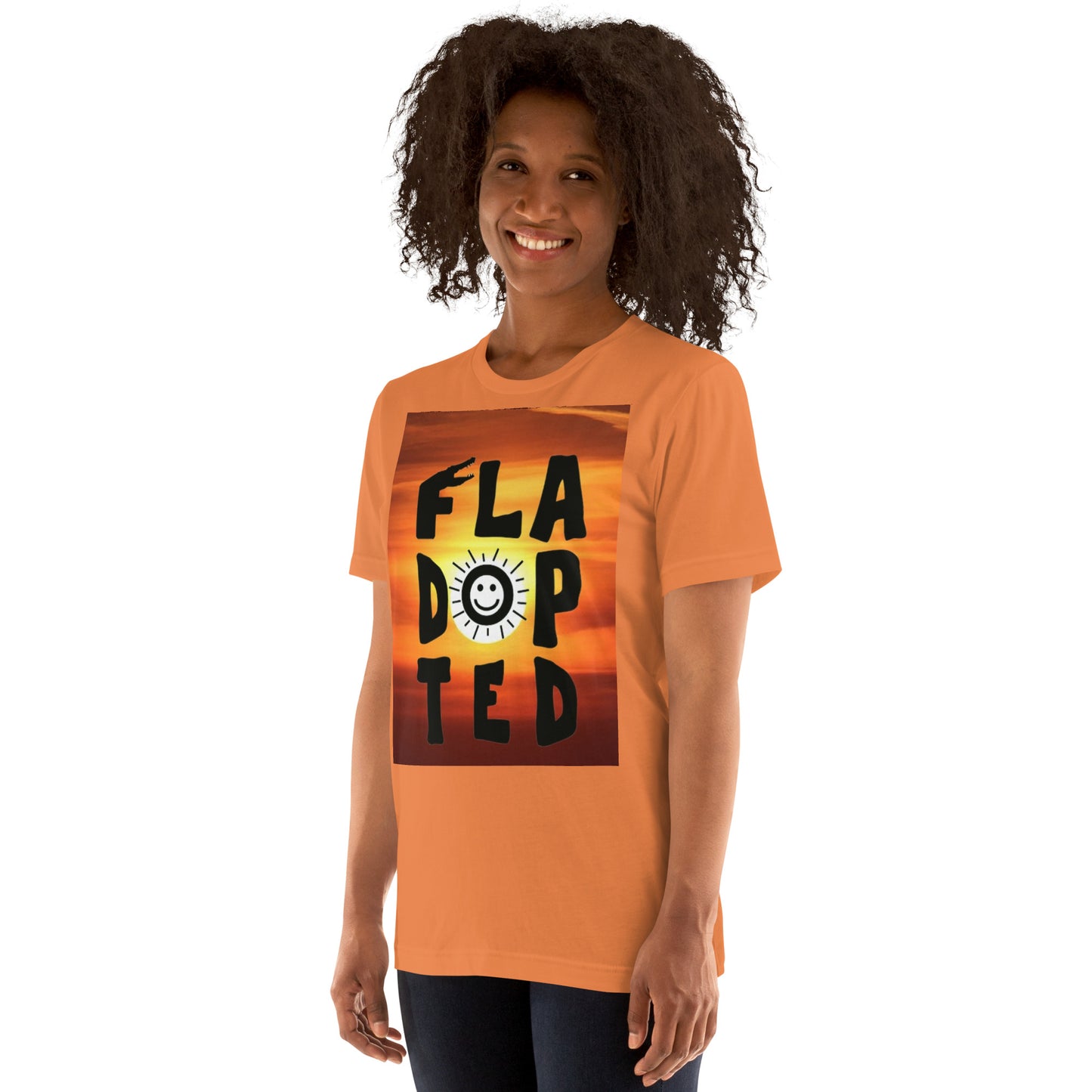 Fladopted Sun Unisex t-shirt