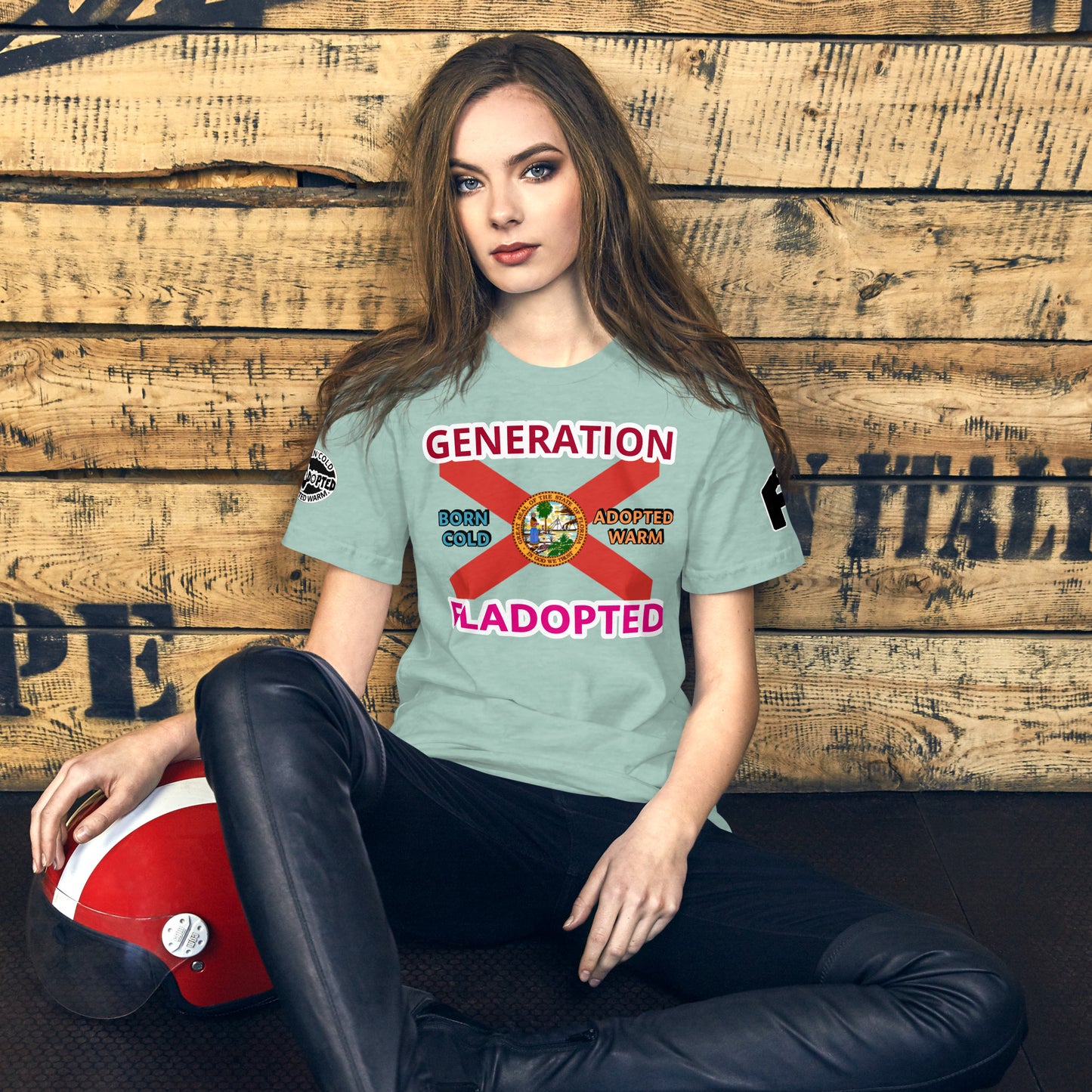 GENX FLadopted Unisex t-shirt