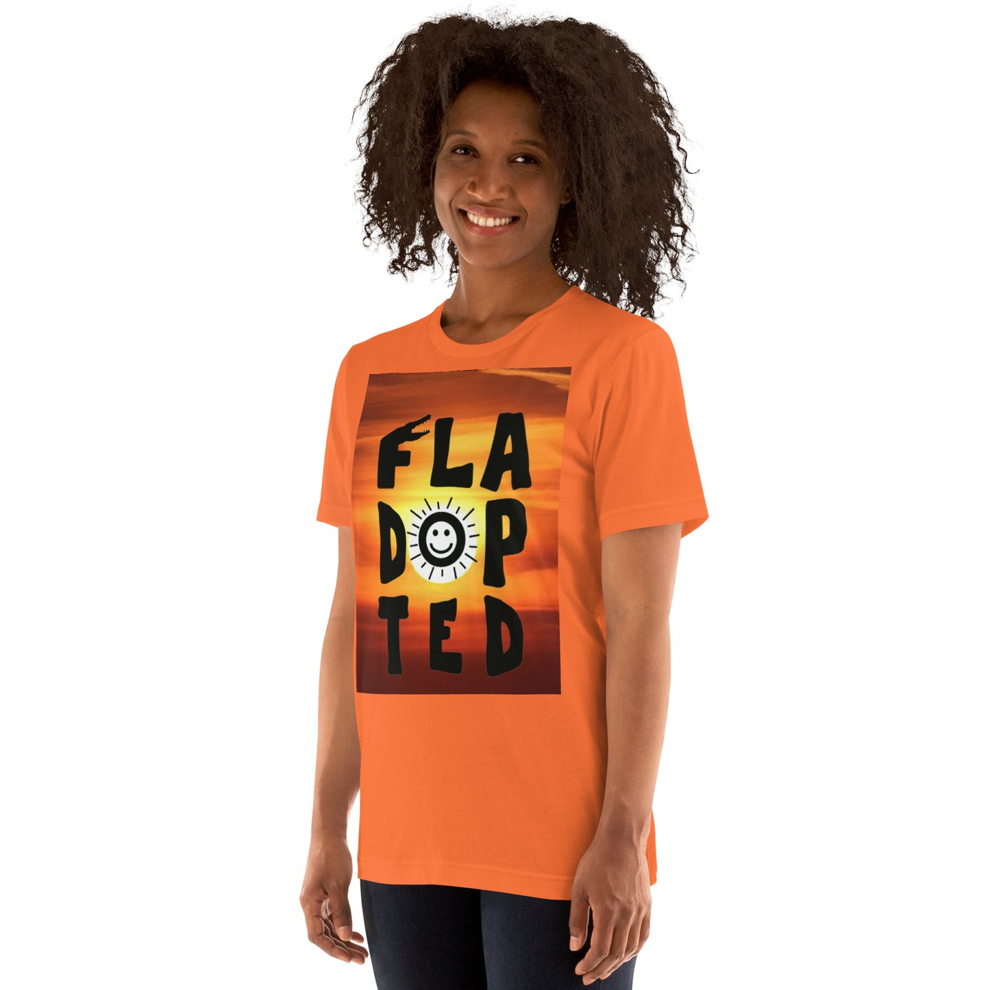 Fladopted Sun Unisex t-shirt