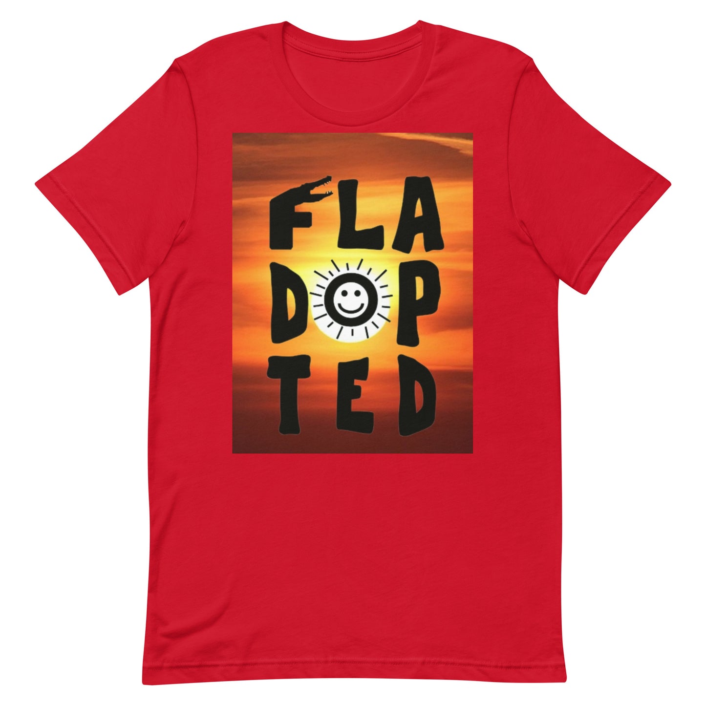 Fladopted Sun Unisex t-shirt