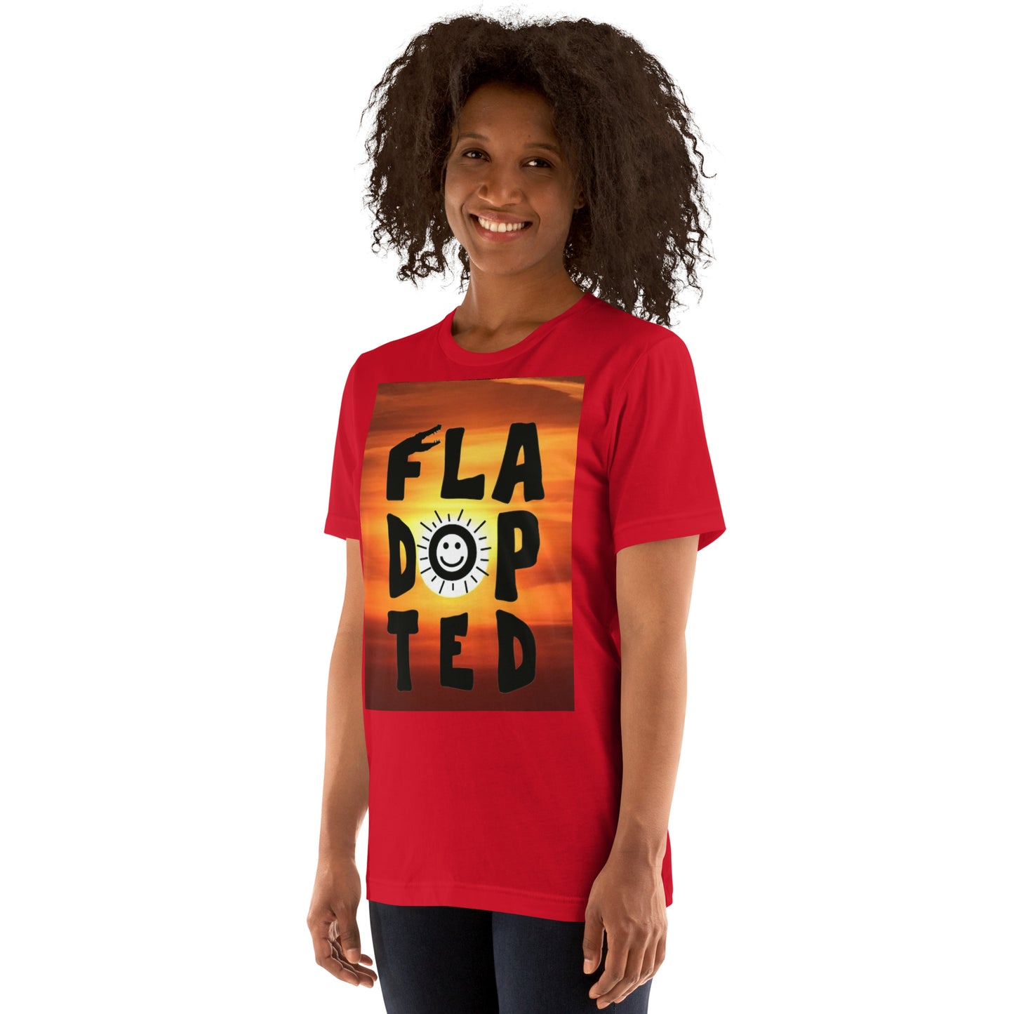 Fladopted Sun Unisex t-shirt