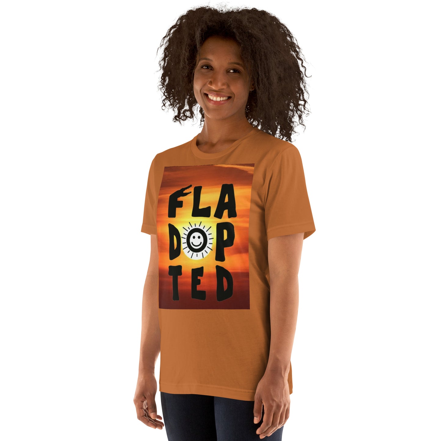 Fladopted Sun Unisex t-shirt