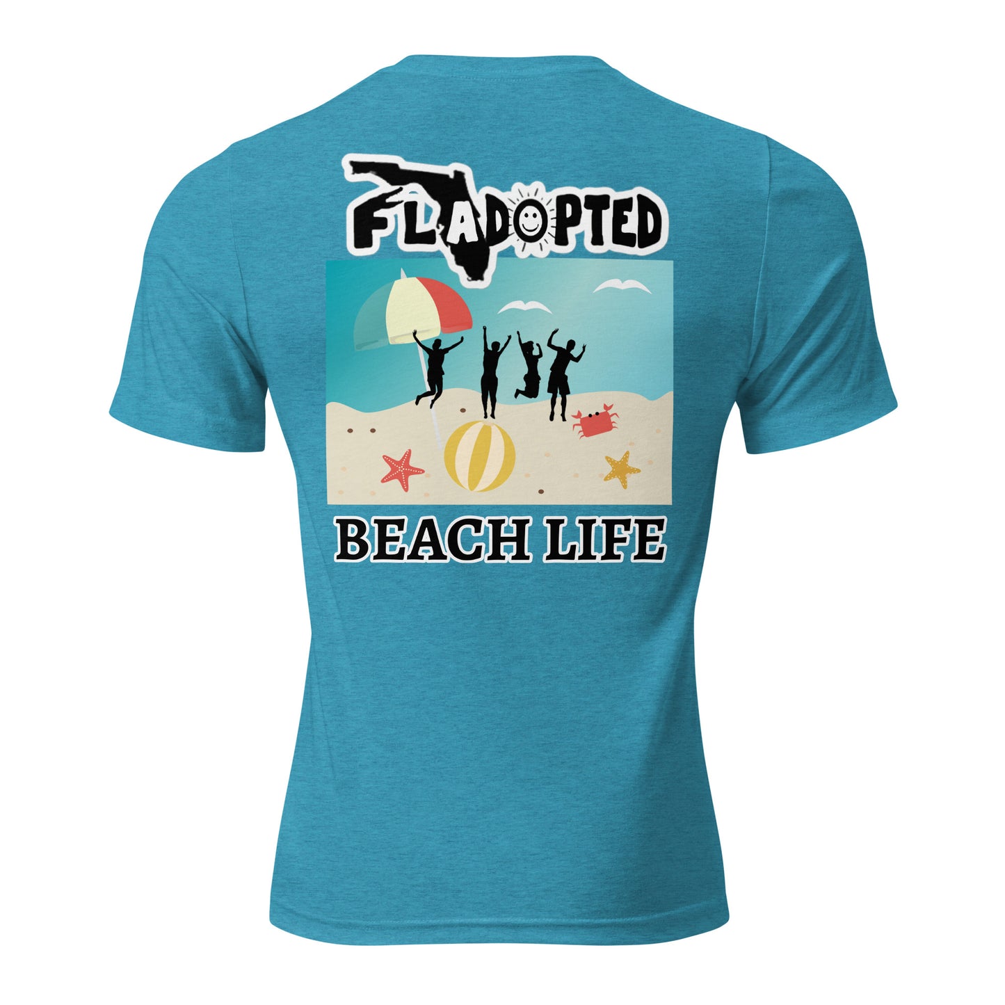 Beach Life FLadopted Short sleeve t-shirt