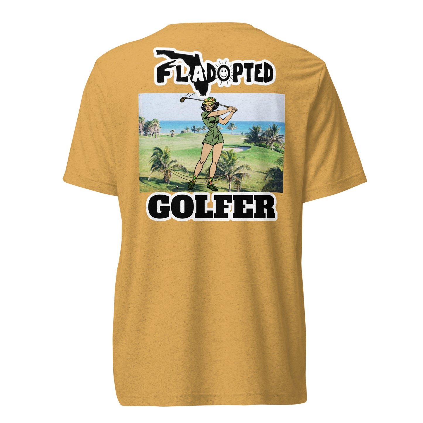 FLadopted Golfer Lady Short sleeve t-shirt