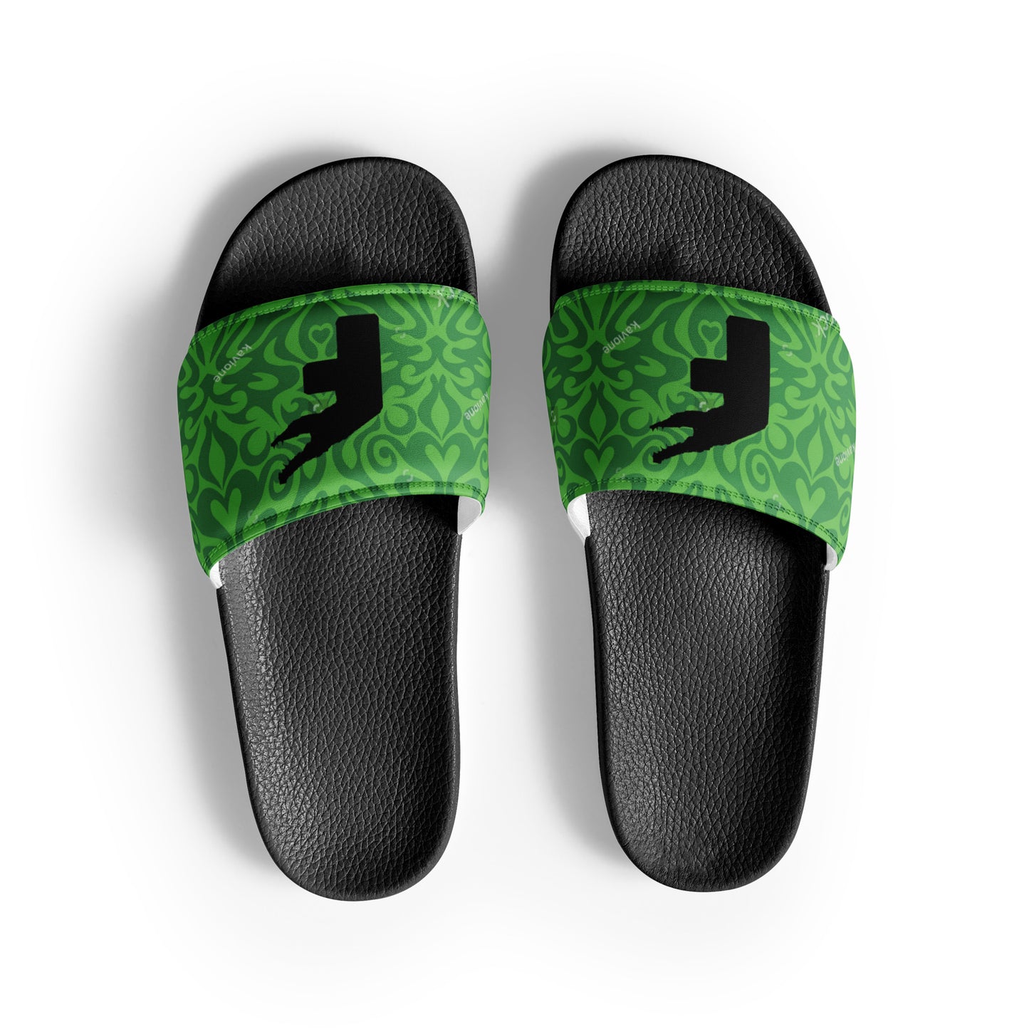 Green Wave FLadopted Women's slides