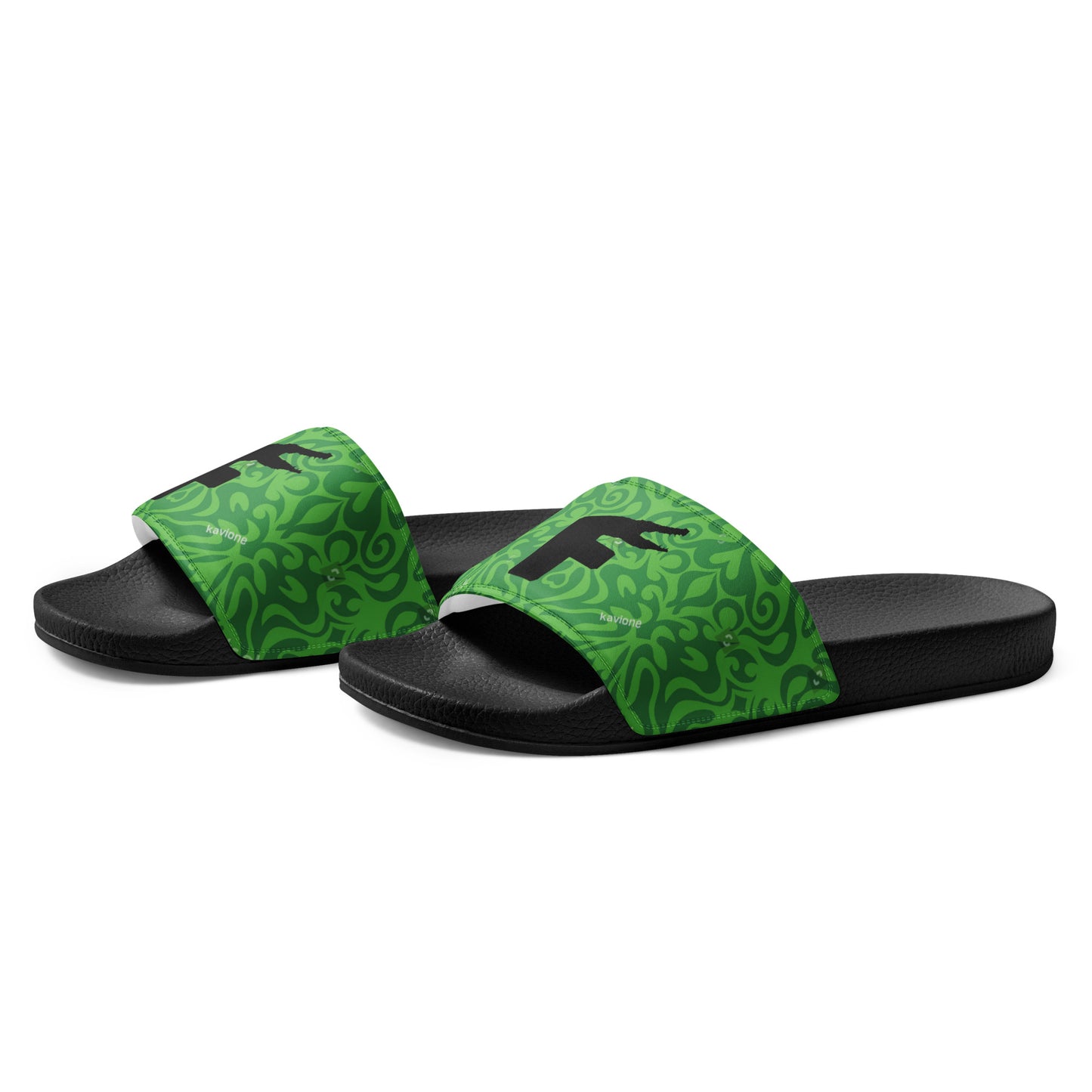 Green Wave FLadopted Women's slides