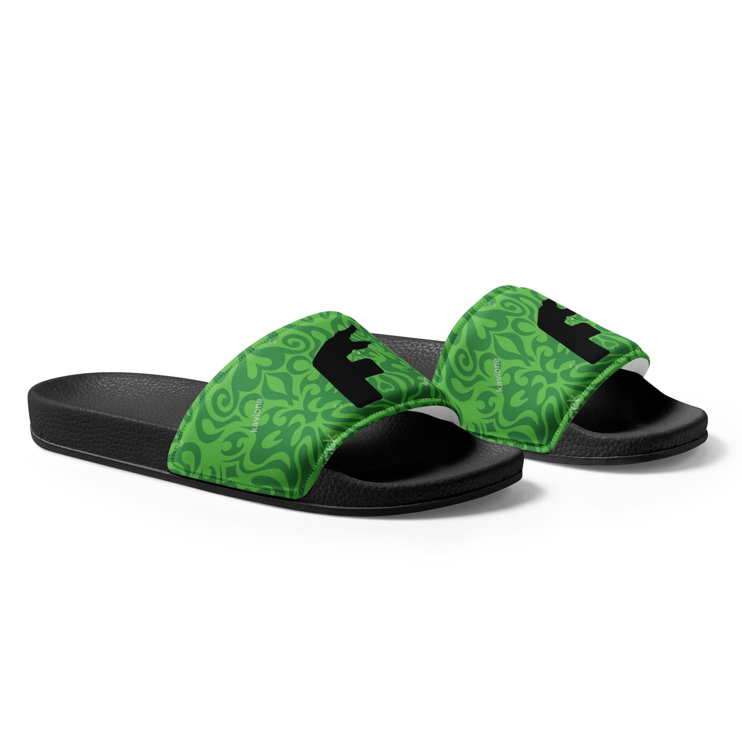 Green Wave FLadopted Women's slides