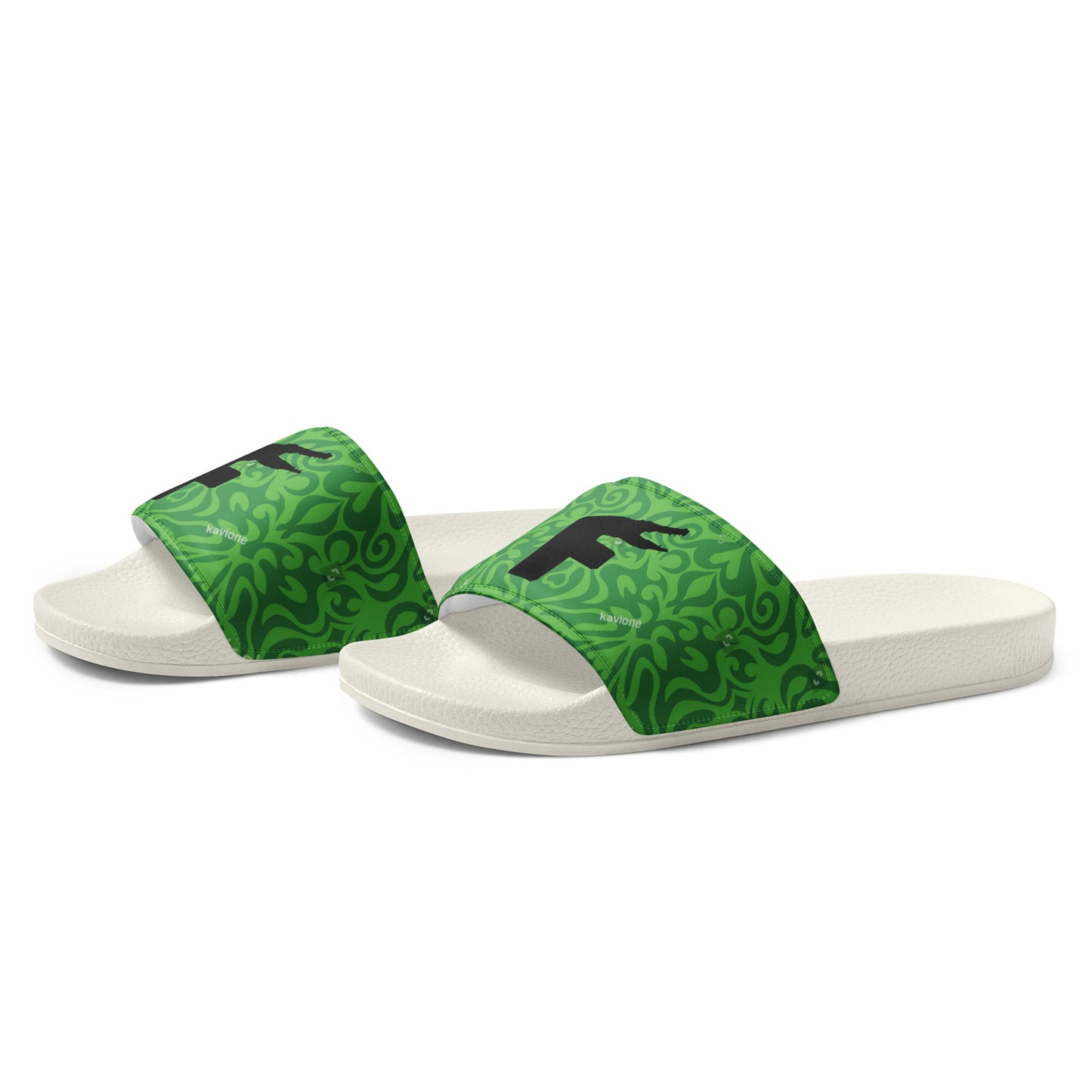 Green Wave FLadopted Women's slides